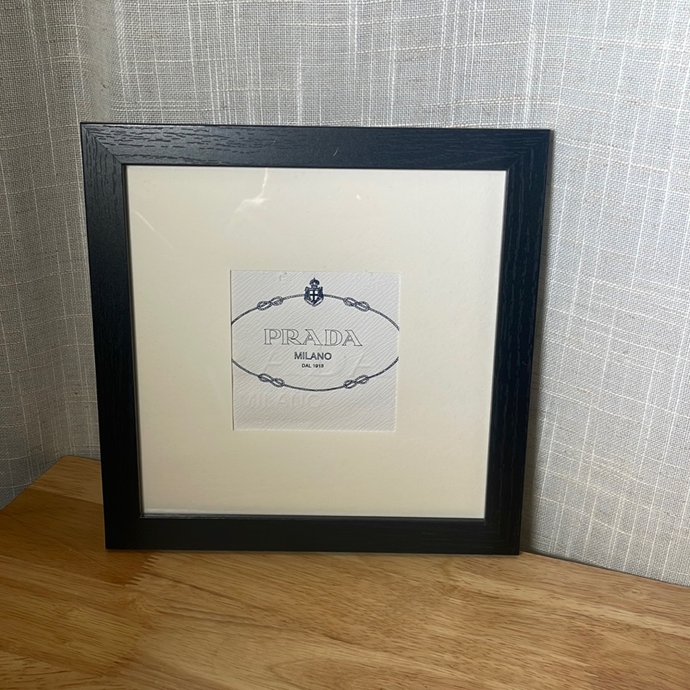 New Prada bag framed picture